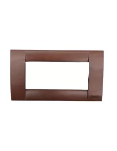 Vimar 16734.55 Placa Classic 4 Módulos Nogal