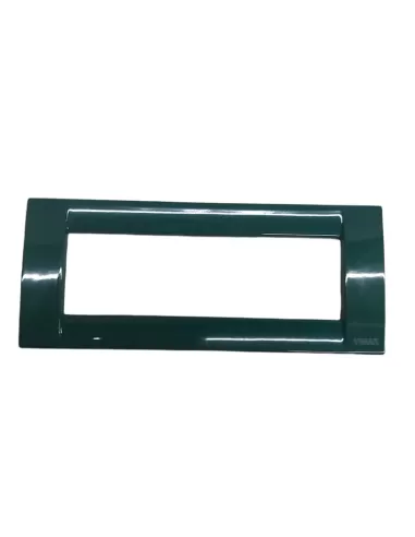 Vimar 16736.07 Idea Classic Assiette 6 Modules Vert Forêt