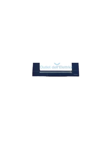 Vimar 16744.10 Idea Classic Assiette 4 Modules Bleu Saphir