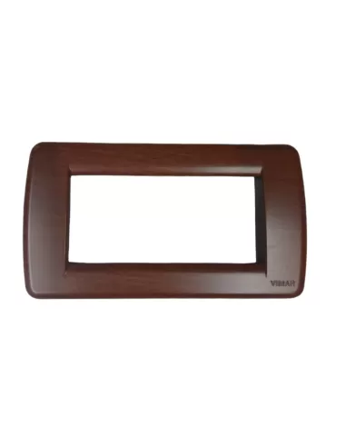 Vimar 16764.43 Idea Placa Redonda 4 Módulos Makor�