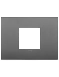 Vimar 19652.72 Classic Plate 2 Modules centraux Gris