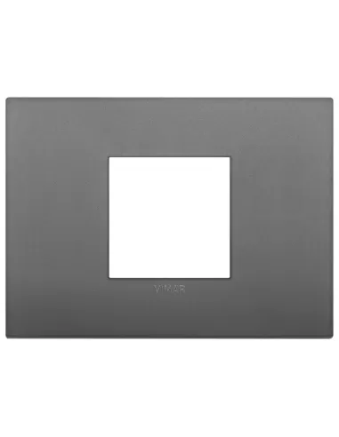 Vimar 19652.72 Classic Plate 2 Modules centraux Gris