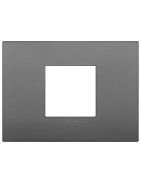 Vimar 19652.72 Placca Classic 2 Moduli Centrali Grigio