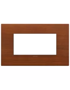 Vimar 19654.42 Classic 4-Module Plate, Cherry, Arke' Series