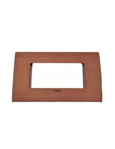 Vimar 19654.42 Classic 4-Module Plate, Cherry, Arke' Series 2