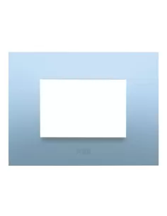 Abb clear series 4-module plate pastel blue 2csk0414ch