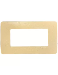Bticino am4804ss matix plaque 4 places//modules sable