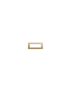 Bticino matix 6-place plate//gold modules am4806lgl matix plates
