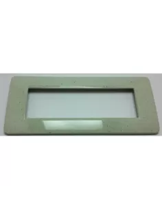 Plaque Bticino Matix 6 emplacements // Modules Aquamarine AM4806LSQ Plaques Matix