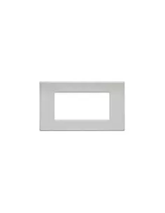 Assiette blanche Bticino légère 4 places n4804lb