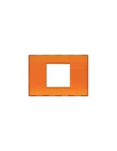 Assiette 2 places Bticino orange clair n4819aj