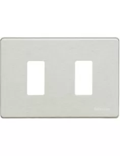 Bticino magic plaque 2p oxidal 503//2//x
