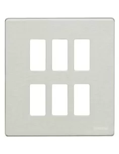 Bticino plaque magique 3 3p oxydal 506//6//x