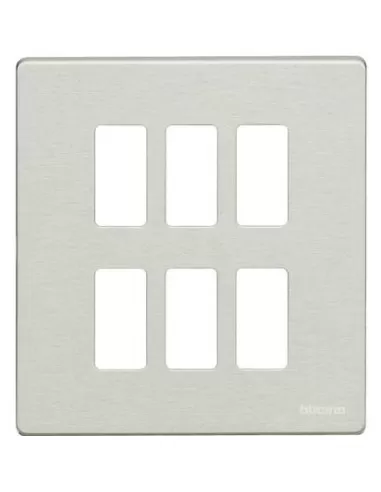 Bticino plaque magique 3 3p oxydal 506//6//x