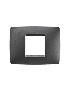 Gewiss placca one 2 posti ardesia gw16102va chorus