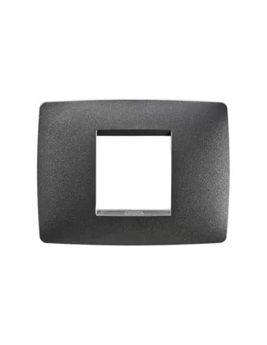 Gewiss assiette one 2 places ardoise gw16102va chorus