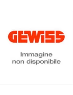 Gewiss basic 4-seater white plate gw22003 system