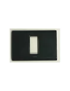 Gewiss basic 1 place plaque gris fumé système gw22004