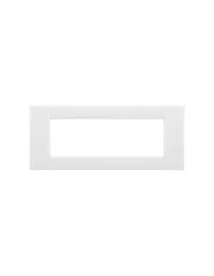 Gewiss 6 places nuage plaque blanche système gw22106