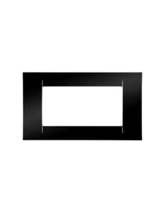 Système de plaque de toner noir Gewiss à 4 emplacements gw22114