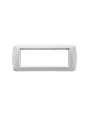 Gewiss gw22506 6-Sitzer-Teller, weißes Cloud-Top-GW22506-System