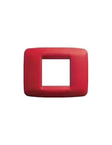 Gewiss gw32342 Playbus Geranium Red 2-Sitzer Plakette