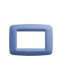 Gewiss plaque 3 places bleu ciel playbus young gw32393 playbus