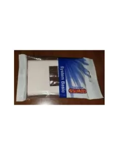 Placa básica Gewiss 1 plaza blanca sistema gw22001