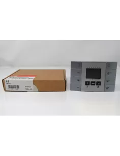 Abb  dth4105  placca cronotermostato incassoargento