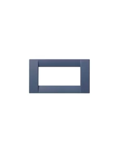 Vimar Platte 4 Module Seidenblau 16744 D 10 Idea-Serie