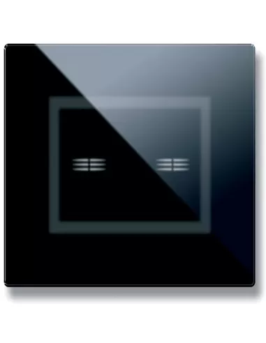 PLAQUE VERATOUCH NOIR ABSOLU 2COM