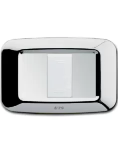 Ave placca yes tecnopolimero 1 modulo cromo 45py01cr serie yes