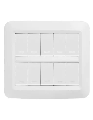 PLACCA YES TECNOP. 10M. BIANCO BANQ