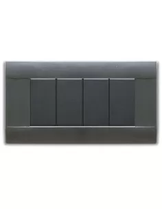 PLACA TECNOP.4M.GRIGIO RAL45 4M. GRIS NEGRO