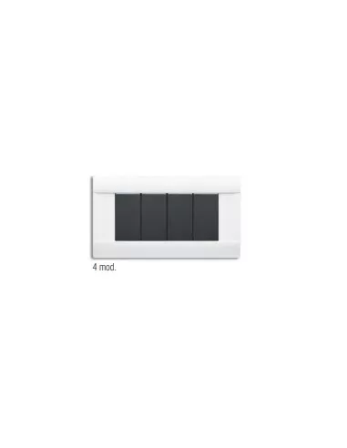 Ave 45p06bm placca plast  6mod blue marine