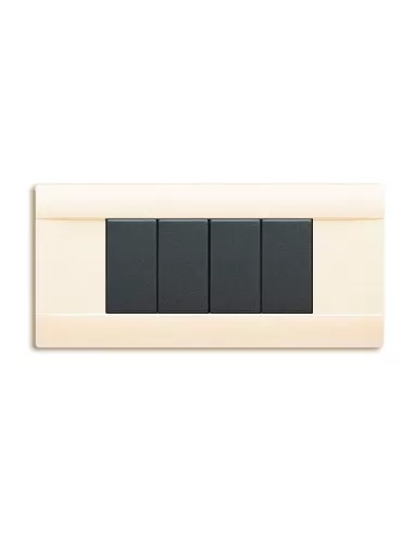PLATE RAL45 TECNOP.6M.BIANCO BLANC