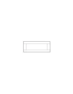 Ave placca ral45 lucida 6 moduli verde inglese 45p06vi serie blanc