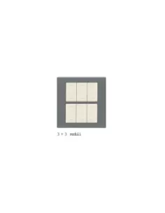 Ave 45p46 placca metall 6mod visone s 45
