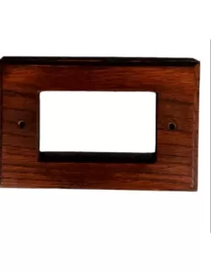 Ave 45p93lm 3md placa de madera de caoba antigua