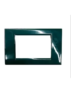 Ave 45p93vi plaque métallique 3mod vert anglais