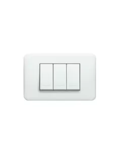 Legrand 680549 placa cruzada abs 6m blanco
