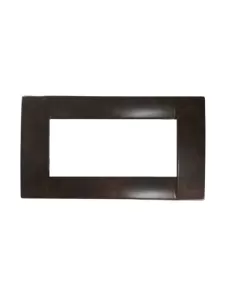Vimar 16734.41 Placa Idea 4 módulos Raíz Nogal