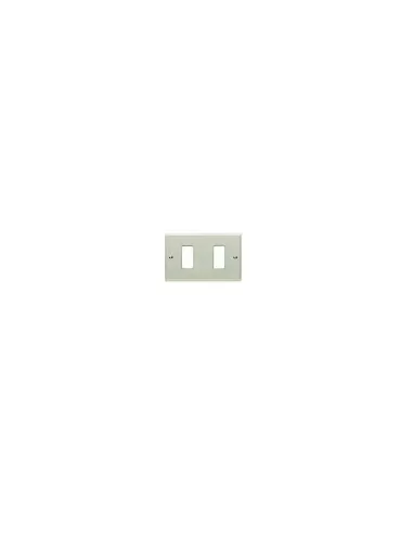 Faeg fg11102 2-place plate in straw-coloured anodized aluminium
