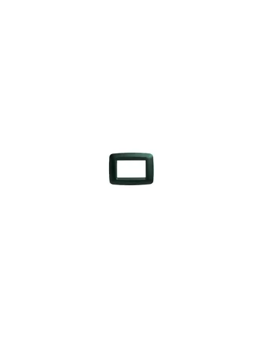 Gewiss gw32553 plaque de playbus de course 3 places verte