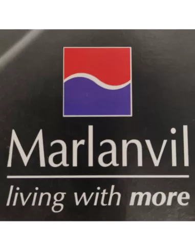 Marlanvil 7833.S.PN classic 3-hole plate in natural stone