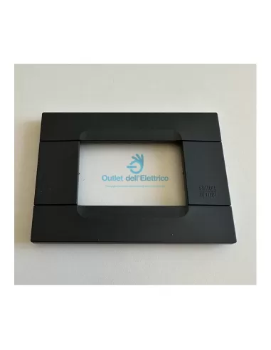 Simon Urmet 10803.04 Black Auckland Technopolymer Plate 3M