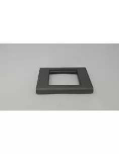 Bticino l4853gf 3-Sitzer-Übergangsplatte Living Internationales Modell Living Classic Graphite