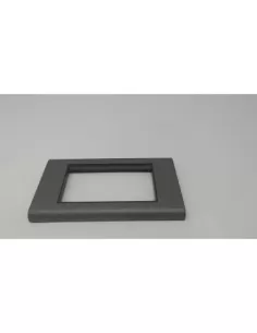 Bticino l4854gf, modèle de plaque de transition 4 places, Living Classic Graphite, Living International