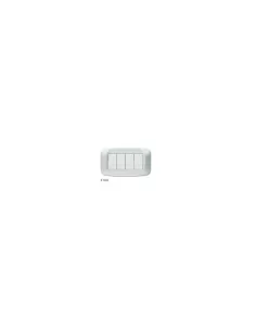 Ave 45pb04lac placca banquise tecnopolimero 4 posti acero