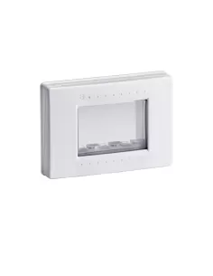 Plaque étanche Bocchiotti b02769 IP55 03 WT, 3 modules